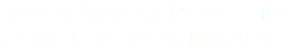 スタッフたちにやる気を起こさせ、全体をまとめるリーダーシップも求められます。